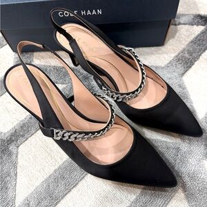 Cole Haan Vandam Jewel Slingback NIB Size 8.5